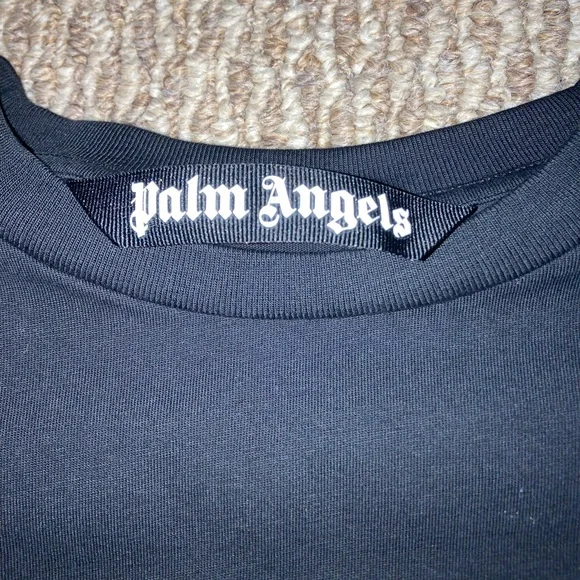 Palm Angels 100% Real Black Tee